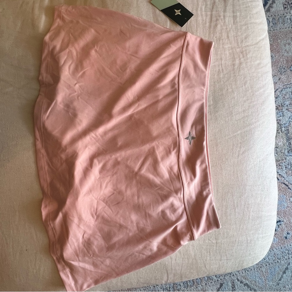 NWT Tuckernuck Pink Retro Stripe 14 Inch Court Tennis Skirt - Picture 6 of 6